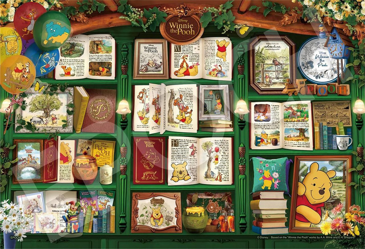 Epoch Jigsaw Puzzle Bookshelf / Winnie the Pooh (300 Pieces) 