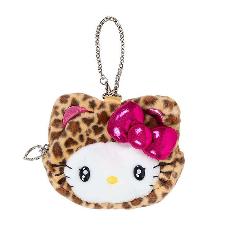 Sanrio Other Face Shaped Pouch (Gal Neko) Hello Kitty Brown 283681