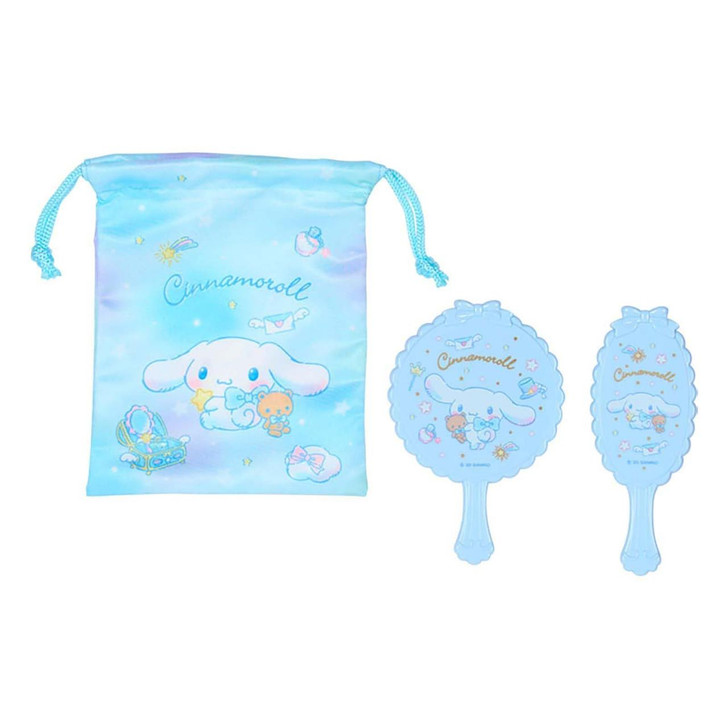  Sanrio Cinnamoroll Mirror And Brush Set 326470 