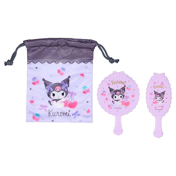  Sanrio Kuromi Mirror and Brush Set 326496 
