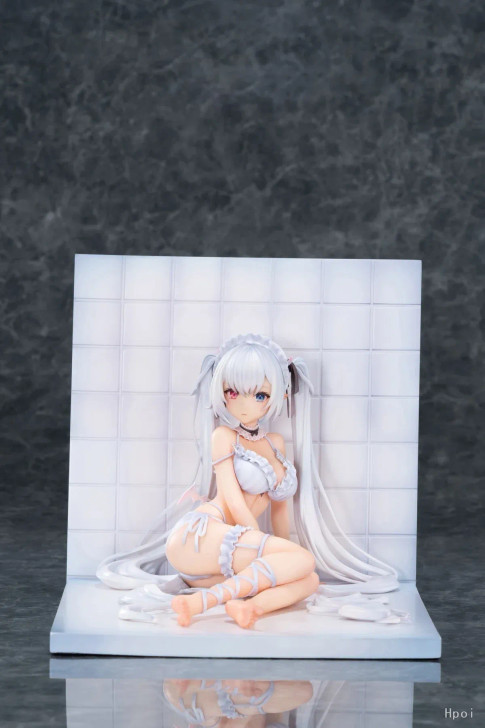 Other 1/6 White Haired Luna-chan Illustrated by Komeshirokasu Figure (Original Character)