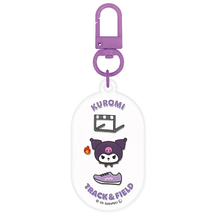 T's Factory Sanrio Club Activities Keychain Kuromi