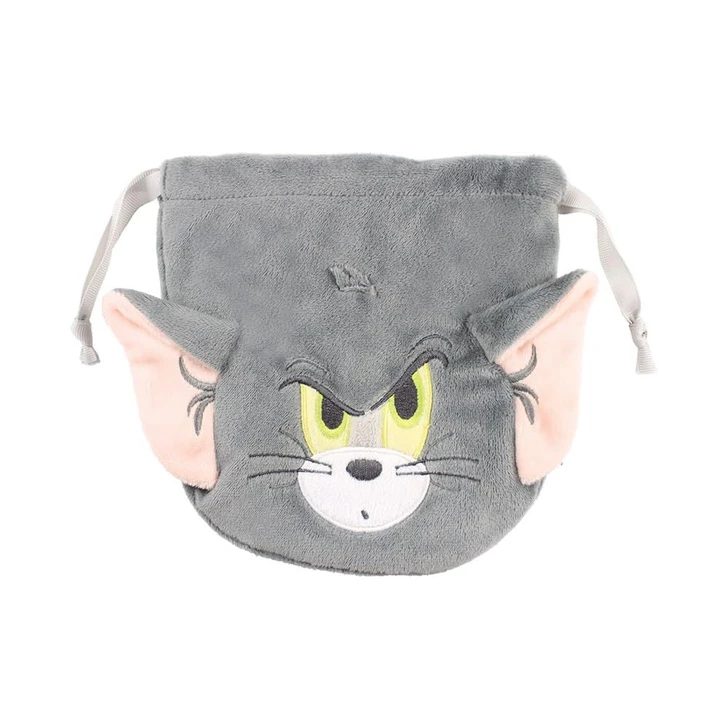 T's Factory Tom And Jerry Plush Toy Drawstring Pouch Trademark