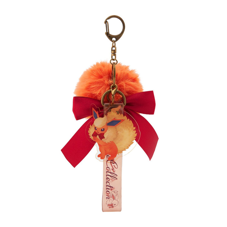 Pokemon Center Original Keychain Eevee Collection Flareon