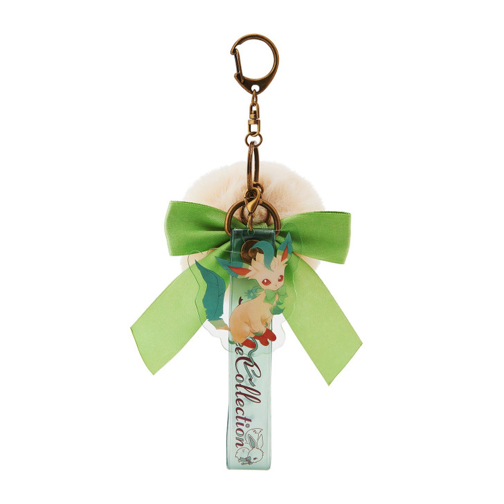 Pokemon Center Original Keychain Eevee Collection Leafeon