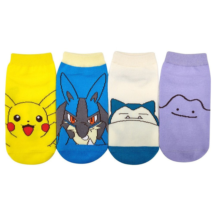 Pokemon Center Original Character Socks 4P Socks B Kids (18-22 Cm)