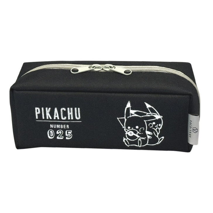 Pokemon Center Original Pakotore Pen Case Big Capacity / Pikachu Number025 Black