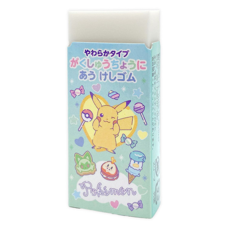 Pokemon Center Original Eraser To Match Study Notebook Fancy Time