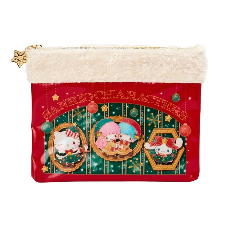  Sanrio Other Flat Pouch Christmas Characters 389081 