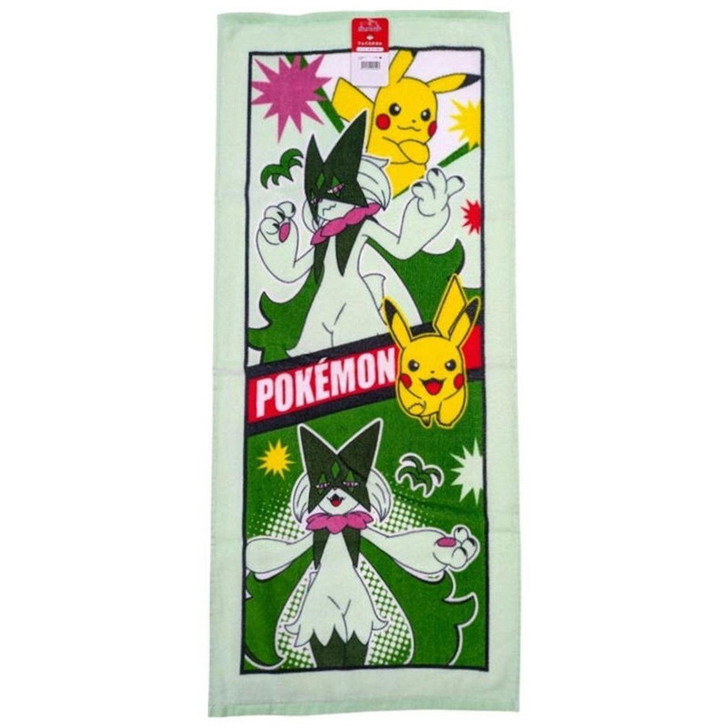 Other Pokemon P4081 Pikachu Meowscarada Face Towel 