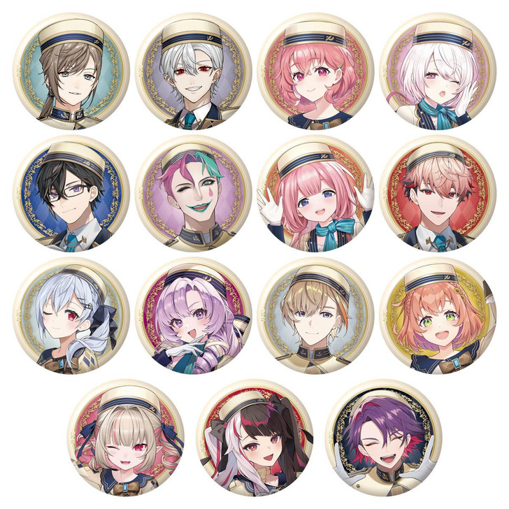  Bandai Candy Nijisanji Can Badge Collection BOX (12pcs) 