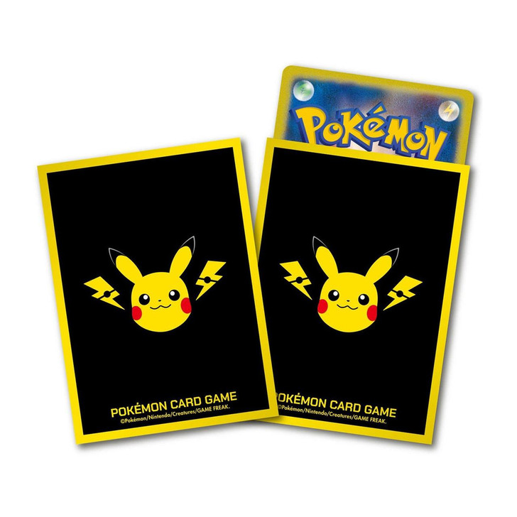 Pokemon Center Original Pokemon Card Game TCG Deck Sleeves Pikachu And Thunder 