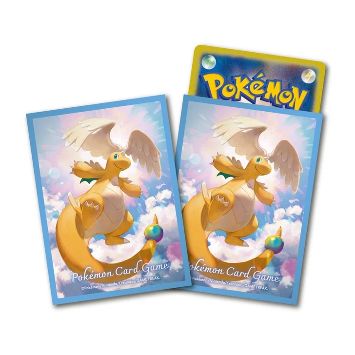 Pokemon Center Original Pokemon Card Game TCG Deck Sleeves Mega Dragonite 