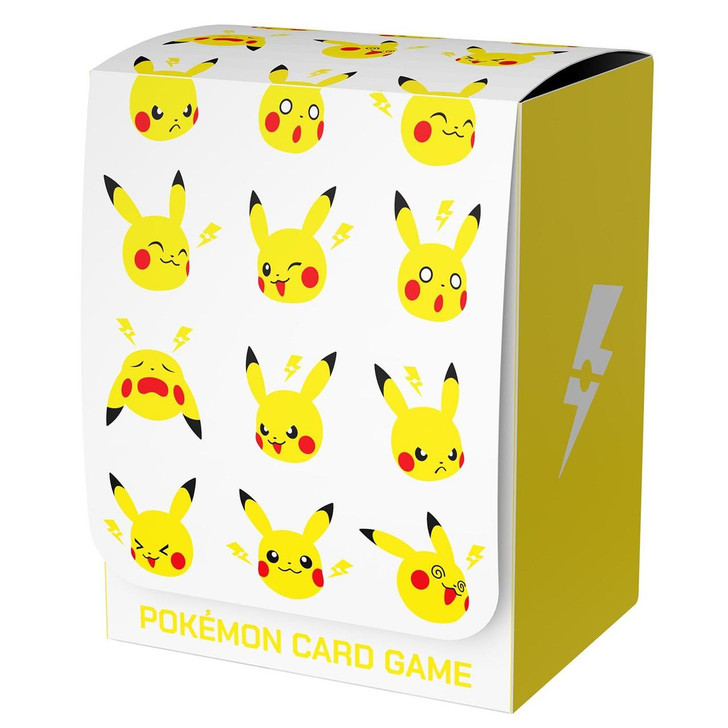 Pokemon Center Original Pokemon Card Game TCG Deck Case Pikachu And Thunder 