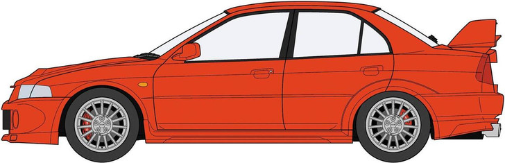  Hasegawa 1/24 Mitsubishi Lancer GSR Evolution VI Lowdown Version Plastic Model 