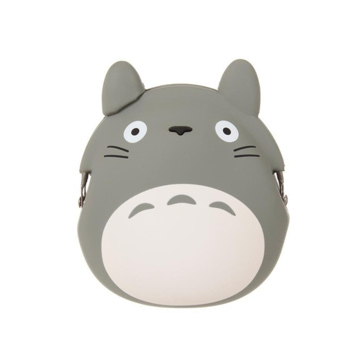 Sekiguchi My Neighbor Totoro Silicone Gamaguchi Gray