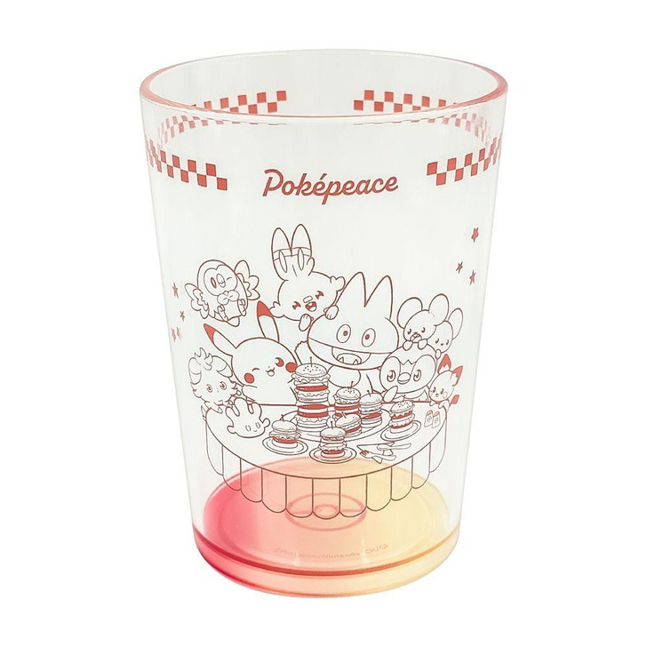 Pokemon Center Original Plastic Cup Diner Red PokePeace