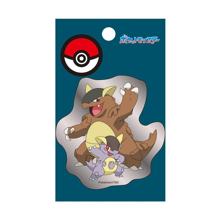  Pokemon Center Original Silver Sticker Mega Kangaskhan 