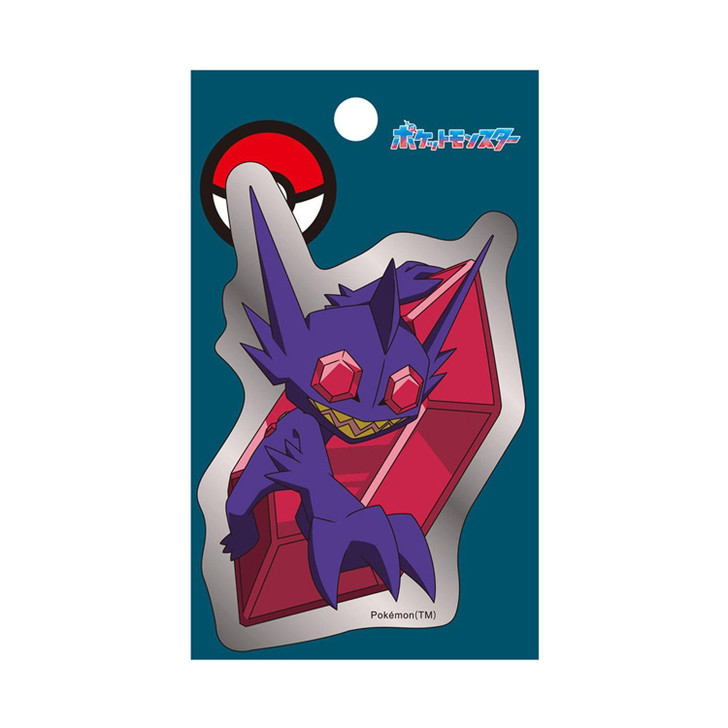 Pokemon Center Original Silver Sticker Mega Sableye