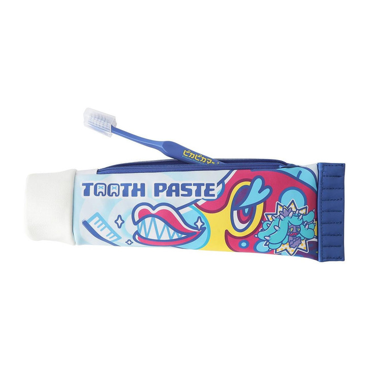 Pokemon Center Original Toothbrush Pouch Set Pikapika Mart Bruxish