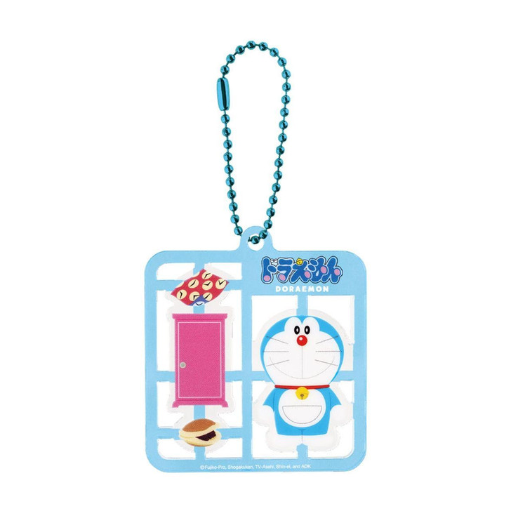  T's Factory Doraemon Plastic Model Style Key Holder Doraemon Blue 