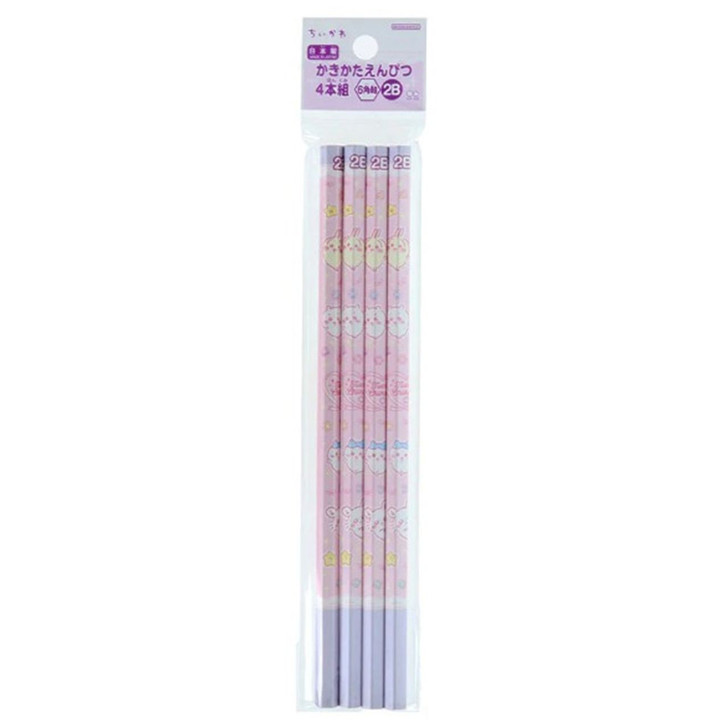 Chiikawa Two B Pencil Set Of Four