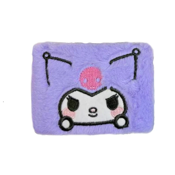  iplanning Sanrio Yuru Mofu Double Compact Mirror YRM05 Kuromi 