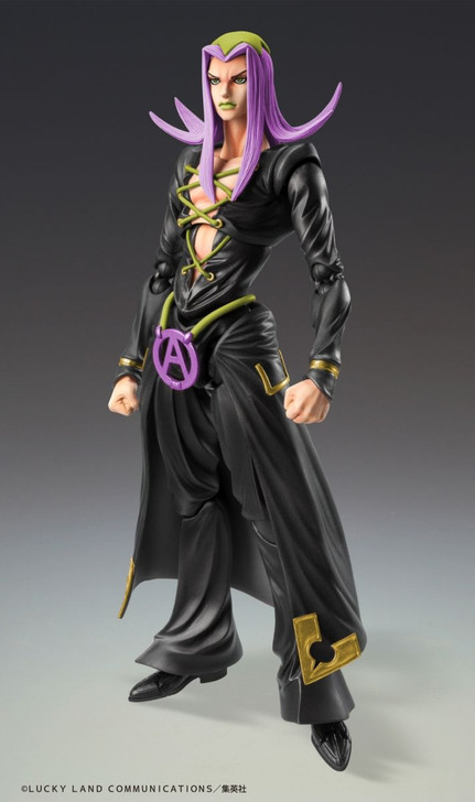 Medicos Super Action Statue Leone Abbacchio Ver. BLACK Figure (JoJo's Bizarre Adventure: Golden Wind)