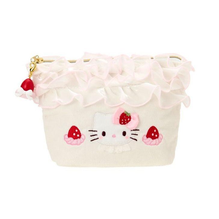 Sanrio Hello Kitty Pouch Strawberry Whipped Cream Cake 351440