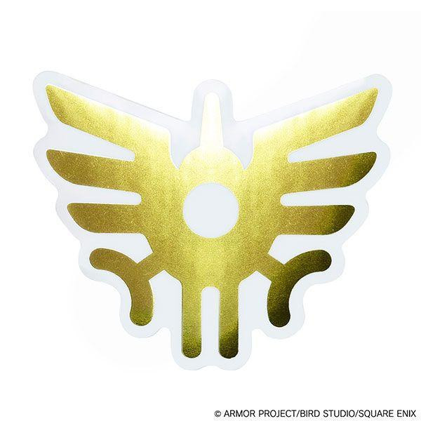  Square Enix Dragon Quest Metallic Die Cut Sticker Erdrick's Emblem (Rerelease) 