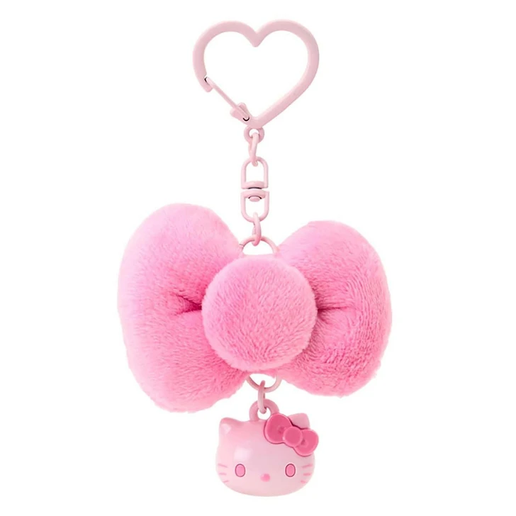  Sanrio Ribbon Key Holder (I Love Hello Kitty) Pink 