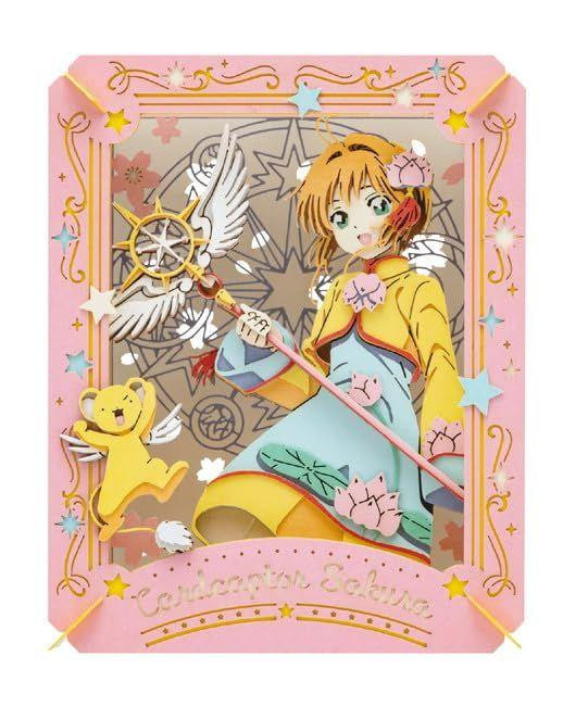 Ensky Paper Theater  Sakura Kinomoto (Chinese-style costume version) (Cardcaptor Sakura: Clear Card arc) 