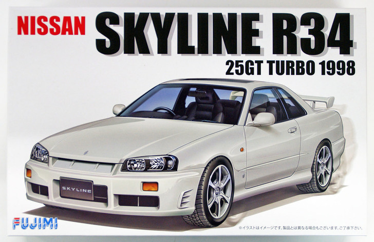 Fujimi ID-124 Nissan R34 Skyline 25GT Turbo 1998 1/24 scale