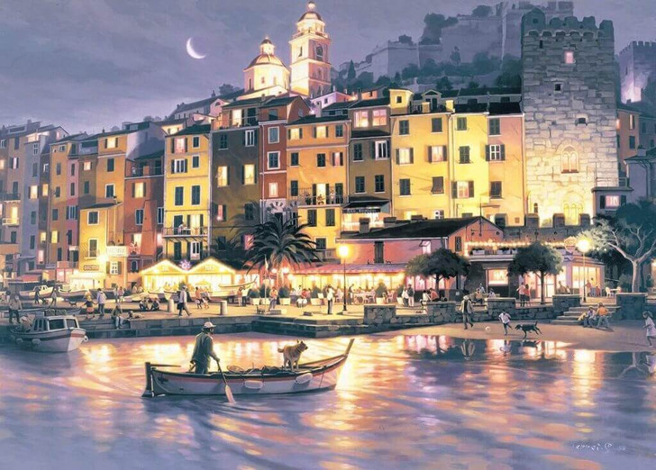 Epoch Jigsaw Puzzle 54-704 Teppei Sasakura Venus Harbor Italy (2000 S-Pieces)