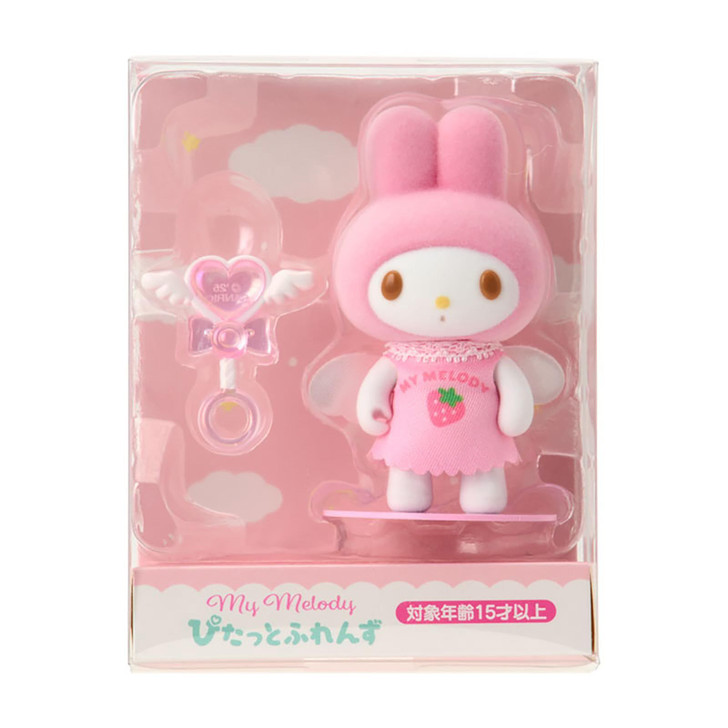 Sanrio My Melody Flocked Doll Angel Pitatto Friends Mini 396648