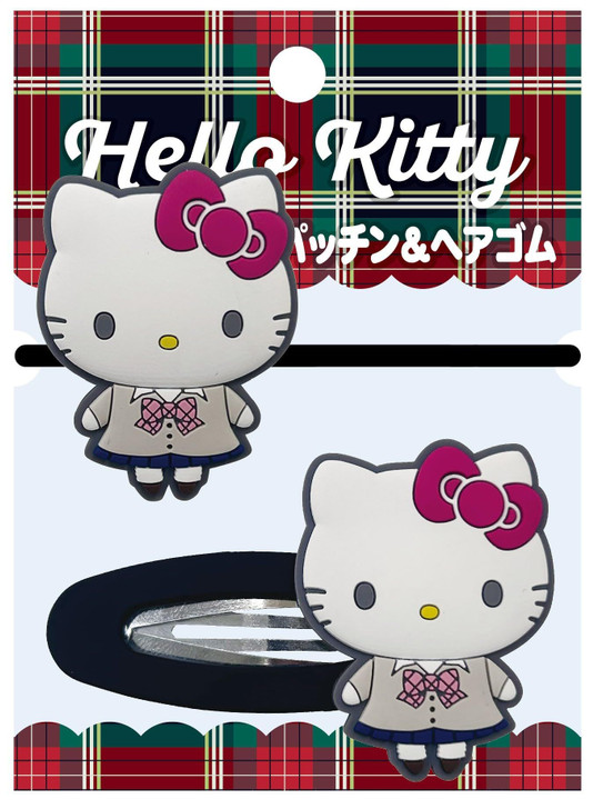 iplanning Sanrio Hello Kitty Snap Hair Clip And Hair Tie Free Size Cardigan