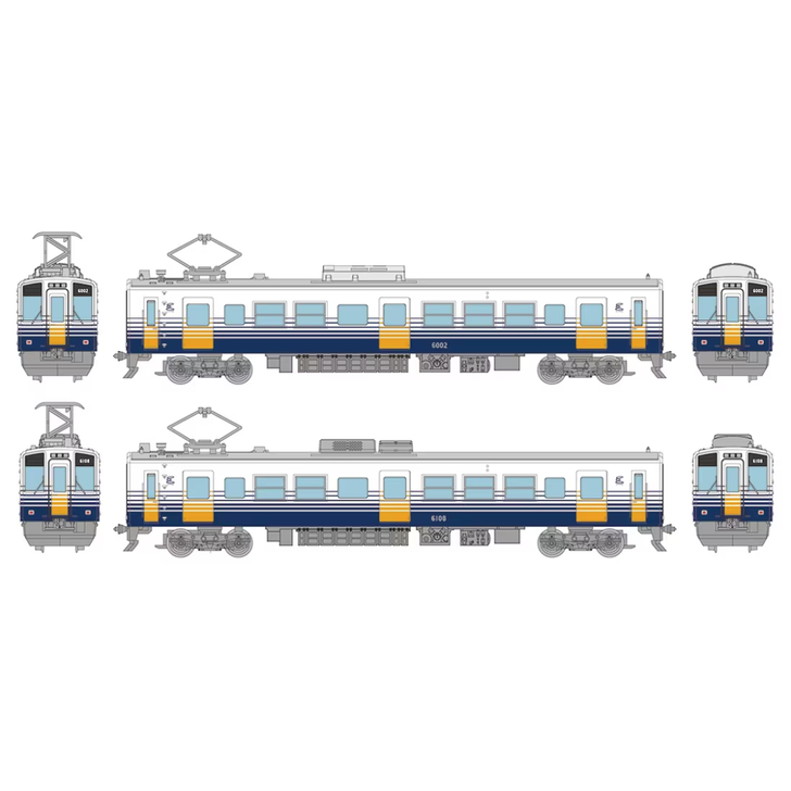 Tomytec Echizen Railway Type MC6001/ MC6101 2 Cars Set B (N scale)