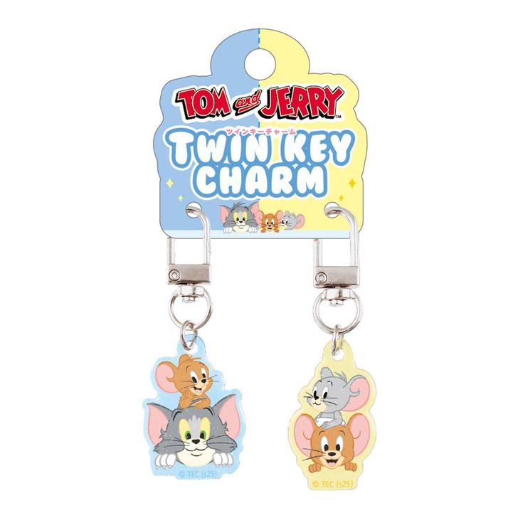 T's Factory Tom And Jerry Twin Key Charm Peeking Out