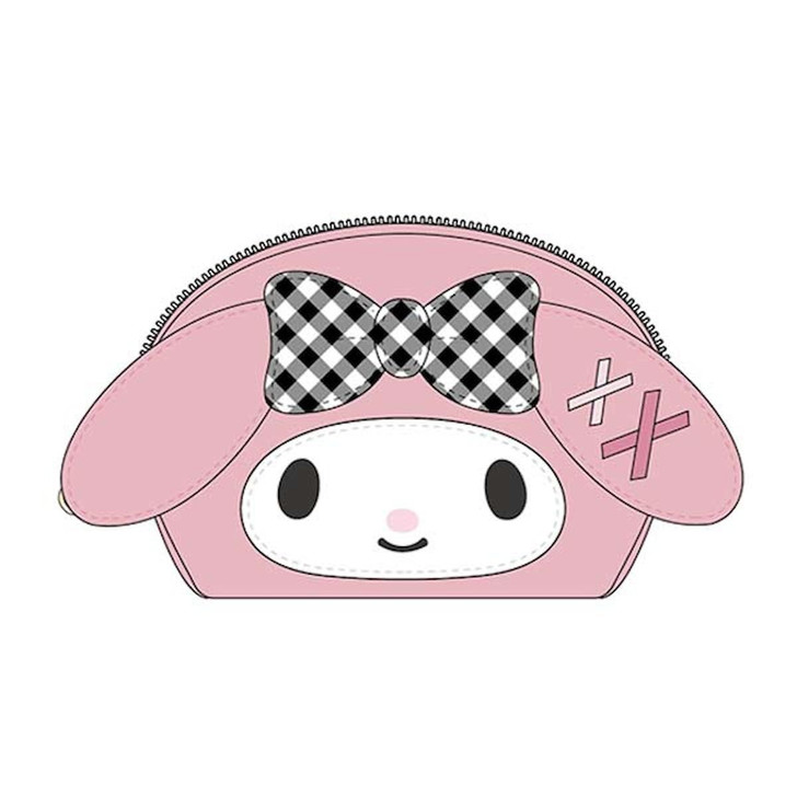 Kcompany MMKU Matching Gingham Oval Mini Pouch My Melody