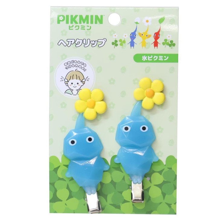 ピクミン ヘアピン Sun Art Pikmin Hair Clip Second Release Ice Pikmin Blue