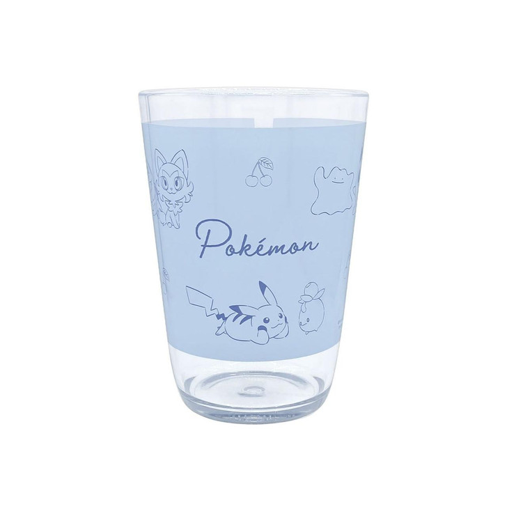 Pokemon Center Original Clear Tumbler 450ML / Cherry Scatter