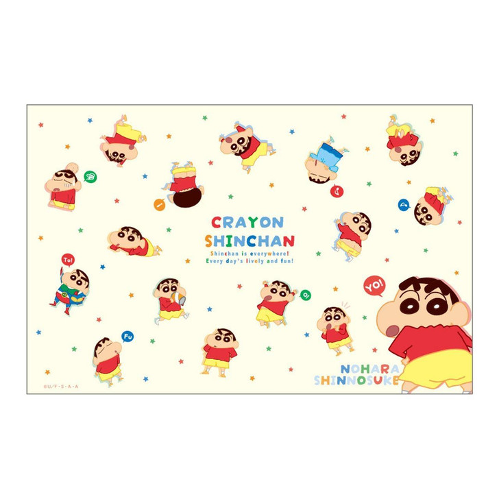  T's Factory Crayon Shin Chan Wide Lunch Cloth Shin Chan World 