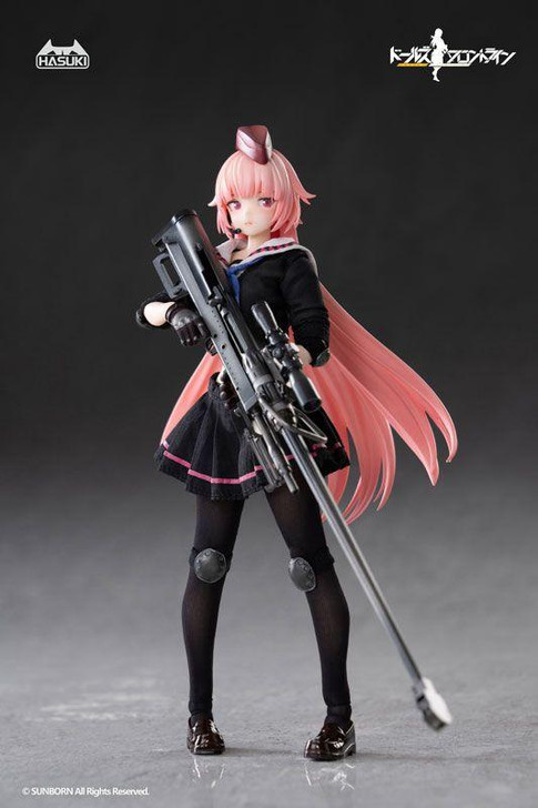 [HASUKI] PA011 ドールズフロントライン NTW-20 1/12 Pocket Art Series PA011: NTW-20 1/12 Scale Action Figure (Girls