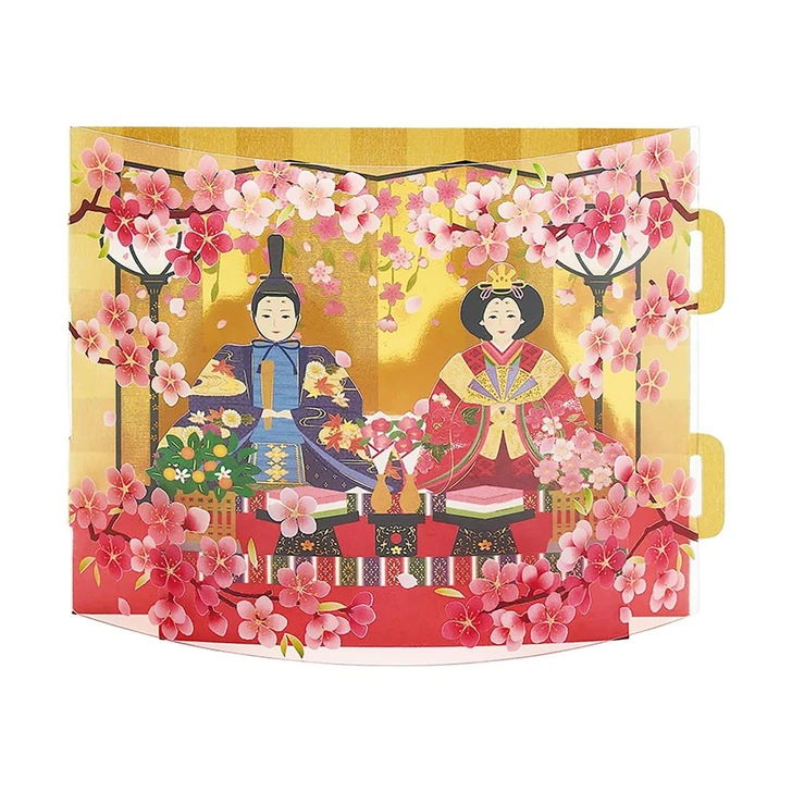  Sanrio Other Hinamatsuri Emperor And Empress Doll Display Message Card 655601 
