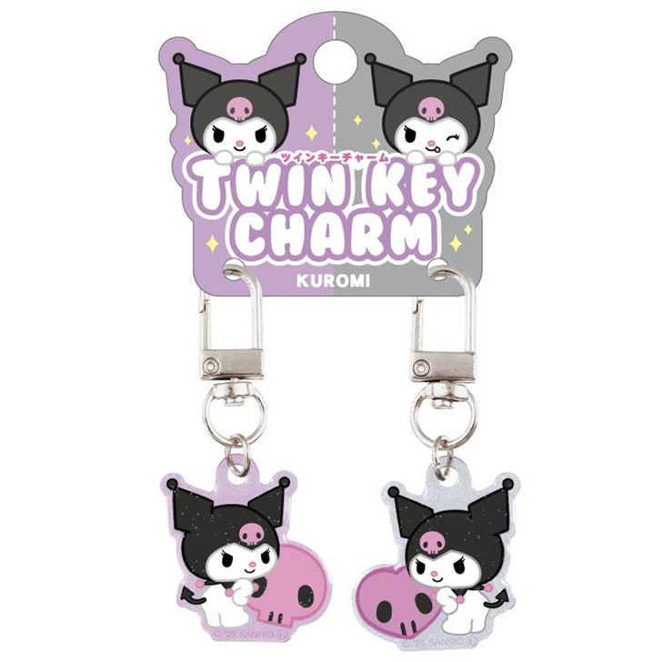  T's Factory Sanrio Twin Key Charm Kuromi 