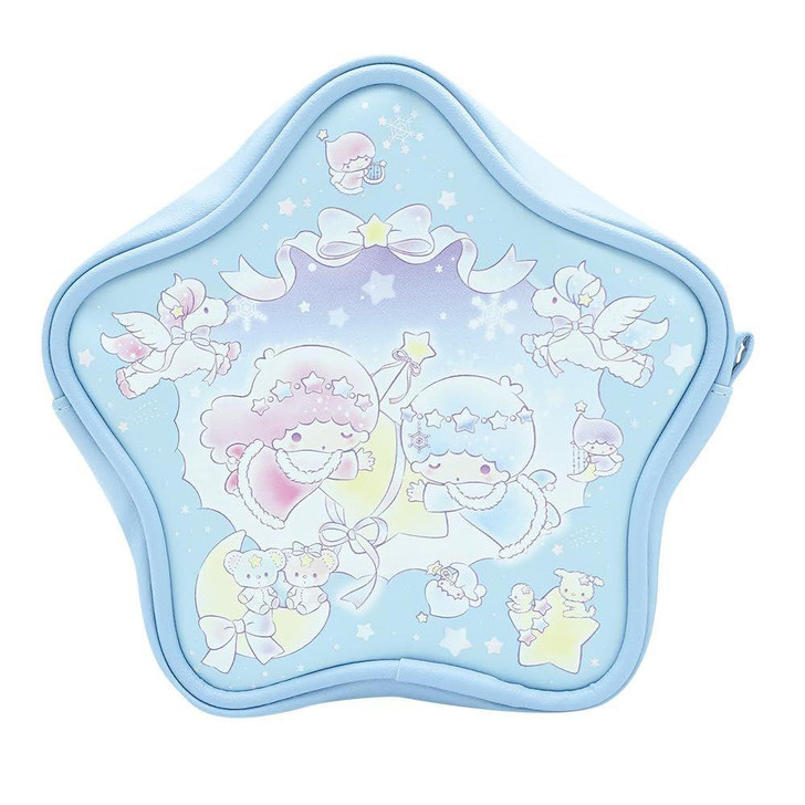  OST Super Rare Little Twin Stars Star Shaped Pouch Snowlight Fantasy Blue 