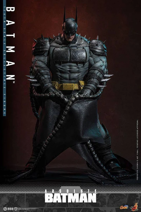  Hot Toys 1/6 Comic Masterpiece  Absolute Batman Batman Fully Poseable Figure 