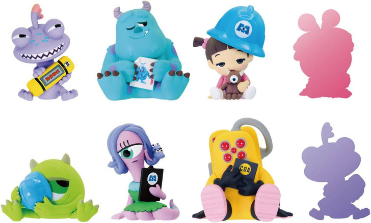 Takara Tomy A.R.T.S PERIHAPI! Katazun Hug. Monsters Inc (8pcs Set) 
