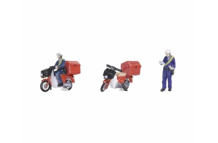  Kato 24-2201 Model People: Mail Delivery (N scale) 