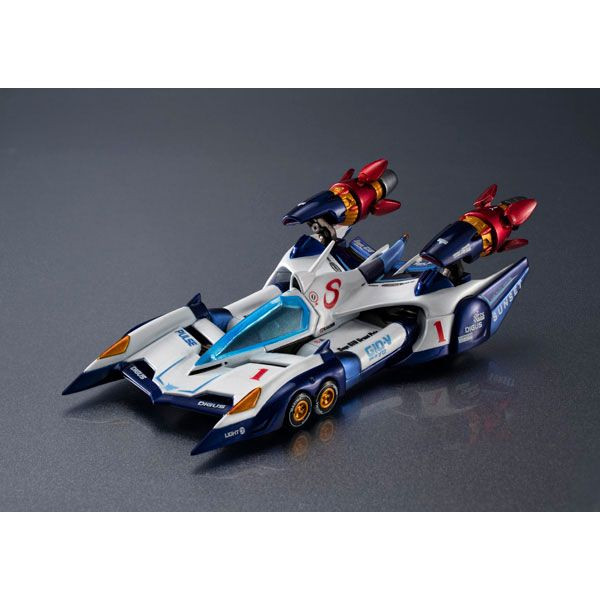MegaHouse C.F.C. -Heritage Edition- Future GPX Cyber Formula SIN Nu Asurada AKF-0/G Spiral Boost Mode Figure